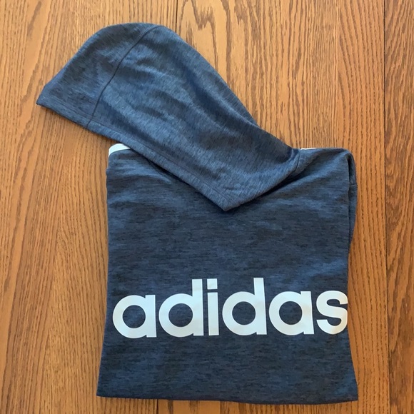 Adidas Boys Fleece Lined Hoodie - Picture 9 of 11